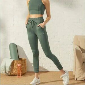 NWT UpWest GO Rib Legging in Basil, Women’s Large
